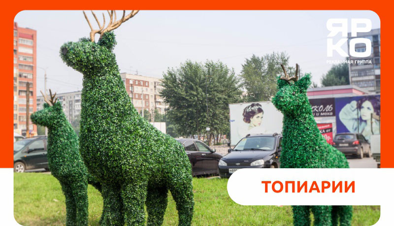 Топиарий. Тюмень